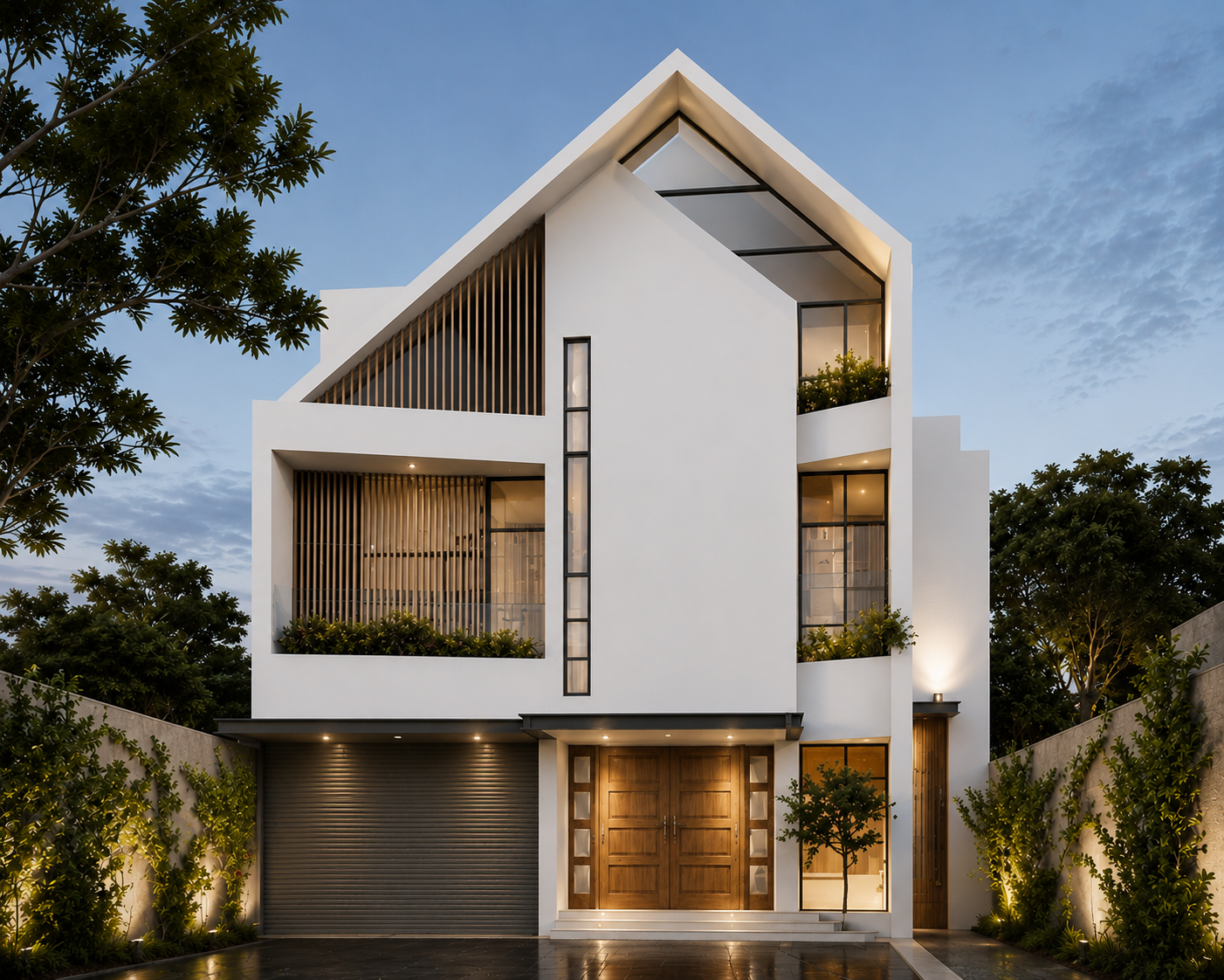 Desain rumah scandinavian estetik
