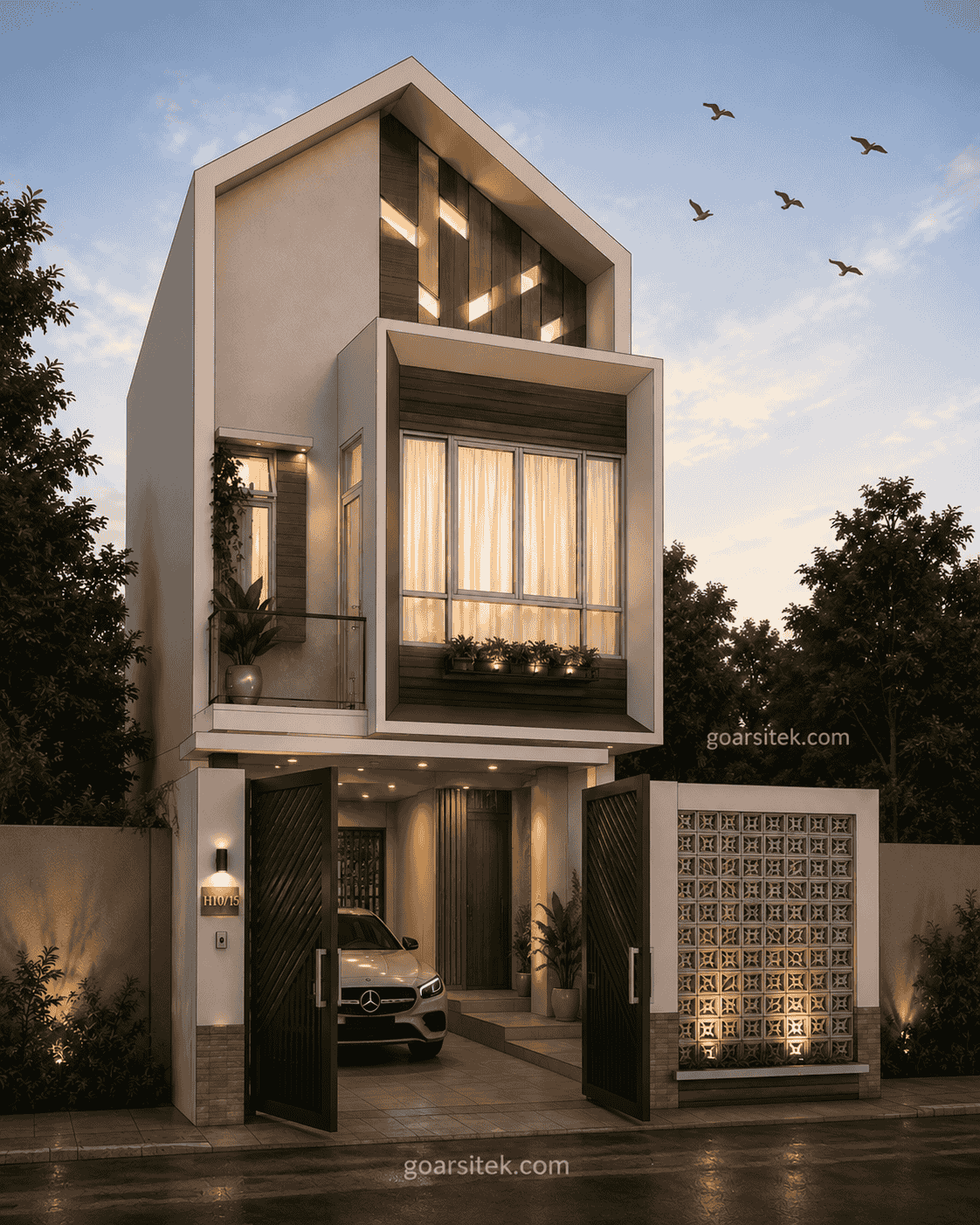 Desain rumah scandinavian estetik