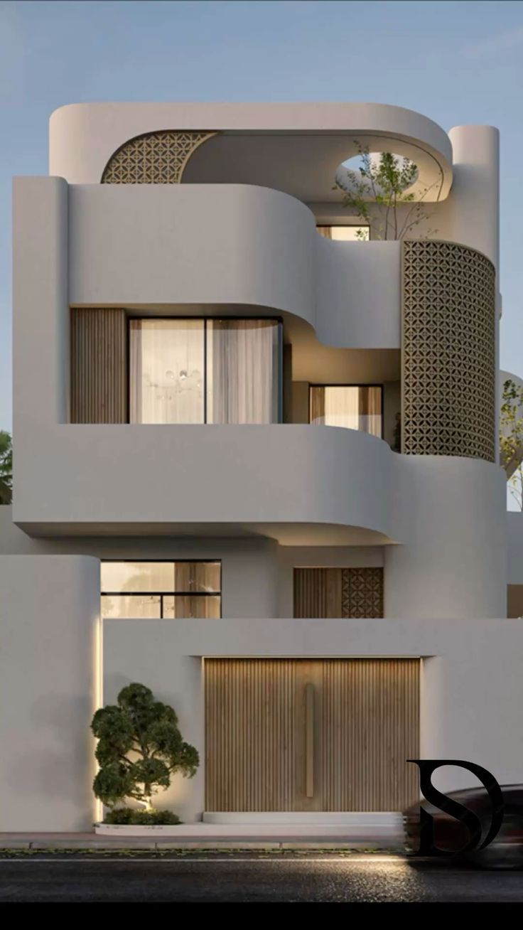 Desain rumah mediterania mewah